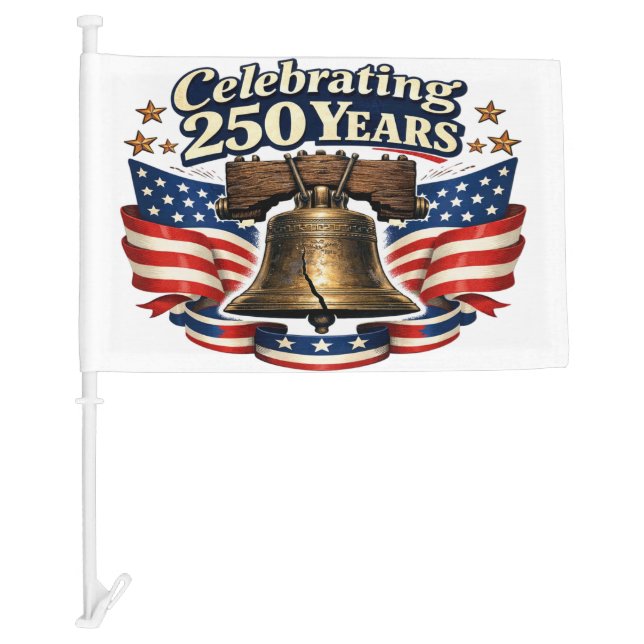 America's 250th Birthday Car Flag (Front)