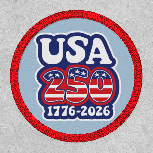 America's 250th Birthday - Groovy USA 250 Patch