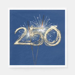 America's 250th Birthday Party Sparklers Napkins