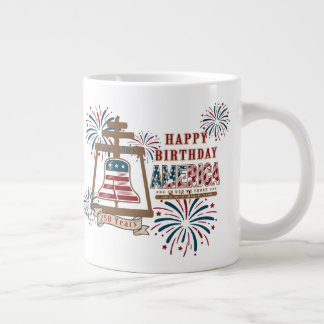 America's 250th Riverside Raincross Giant Coffee Mug