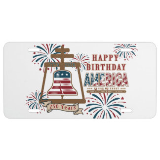 America's 250th Riverside Raincross License Plate
