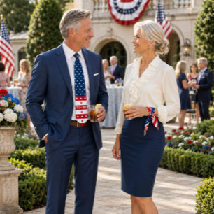 America's 250th Semiquincentennial 1776 2026 Neck Tie