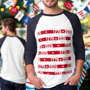 America's 250th Stars And Stripes1776-2026 T-Shirt