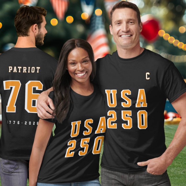 America's 250th USA 250 Event Name Party Jersey  T-Shirt (Creator Uploaded)