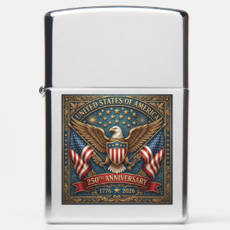 America's 250th Version 2 Zippo Lighter
