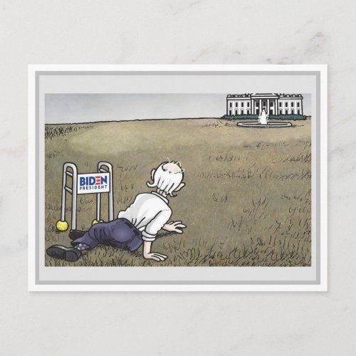 Americas 78_Year Old President Postcard