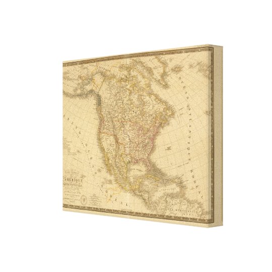 Americas Canvas Print
