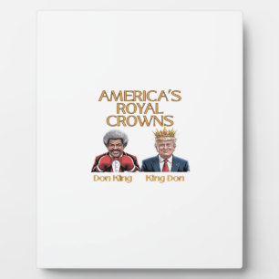 America's Crowns And Don Graphic Plaque