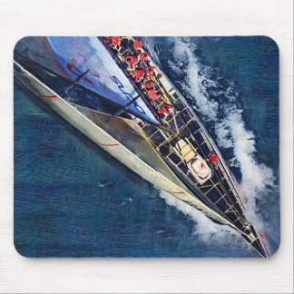 America's cup 2007 ,valencia, Spain , sailing, boa Mouse Pad