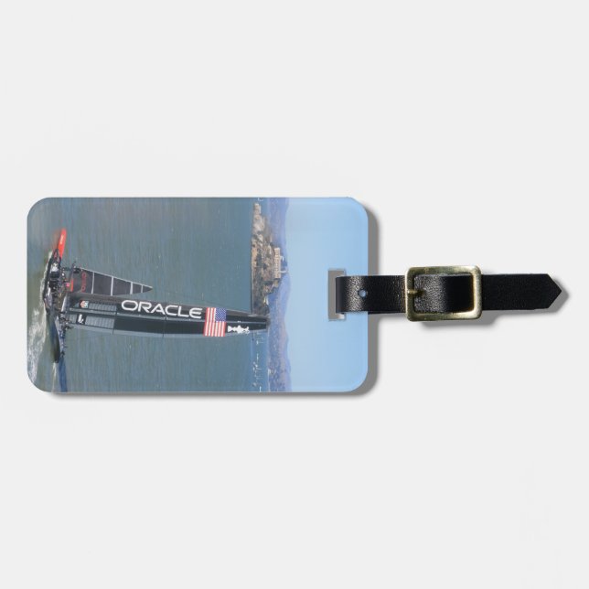 America's Cup Winner Luggage Tag (Front Horizontal)