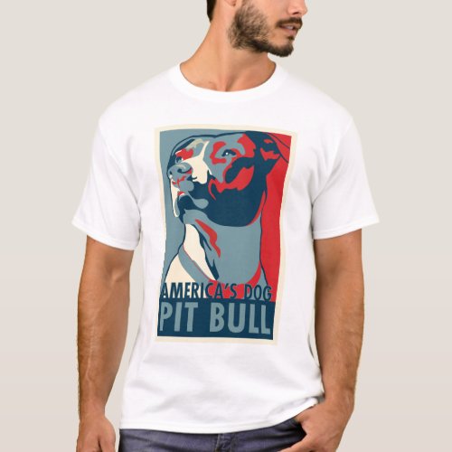 Americas Dog _ PIT BULL T_Shirt