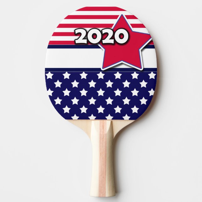 America's election, 2020, election, personalized ping pong paddle (Front)