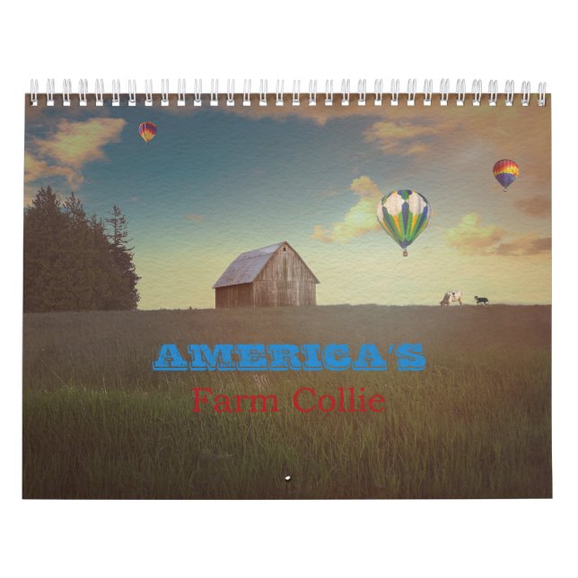 America's Farm Collie Calendar (Cover)