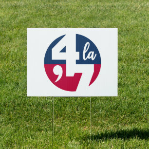 America's First 47th Female President 2024 Sign