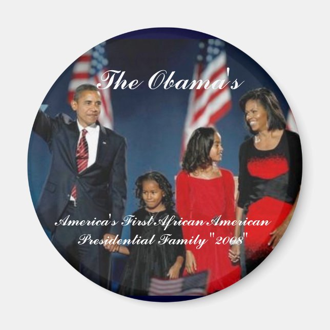 America's First African American Family Magnet (Front)