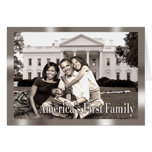 America's First Family Cards (Front Horizontal)