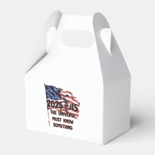 Americas flag FreedomPatriot Favor Boxes
