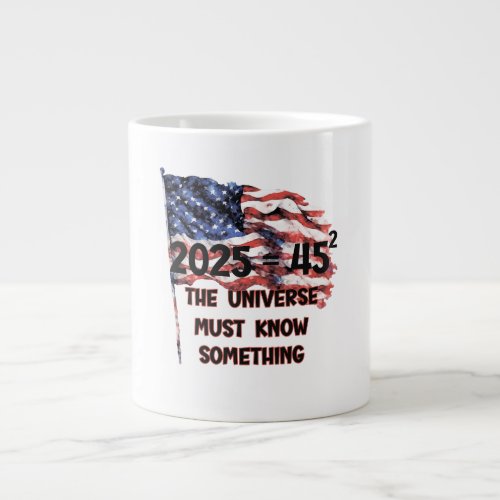 Americas flag FreedomPatriot Giant Coffee Mug