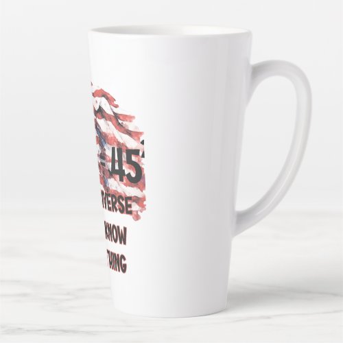 Americas flag FreedomPatriot Latte Mug
