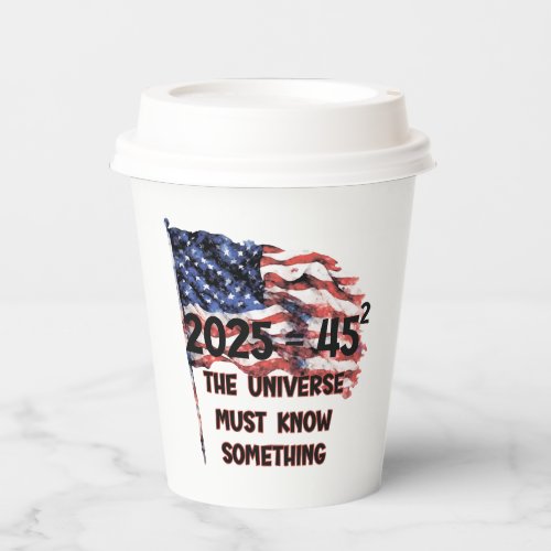 Americas flag FreedomPatriot Paper Cups