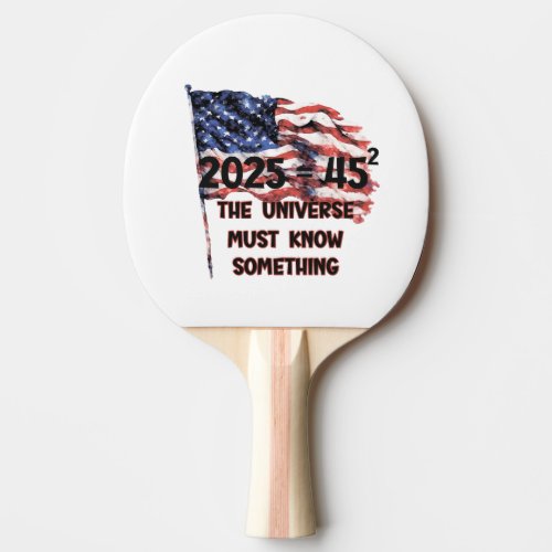 Americas flag FreedomPatriot Ping Pong Paddle