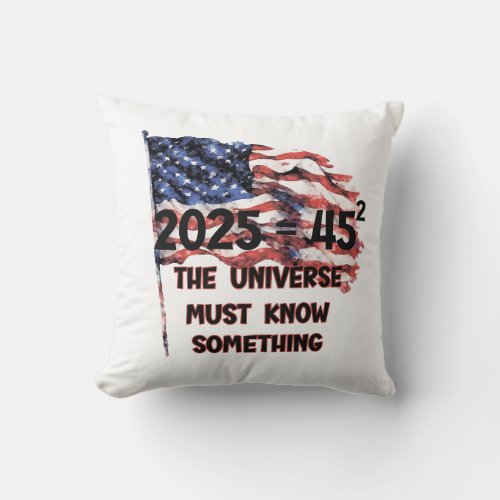 Americas flag FreedomPatriot Throw Pillow