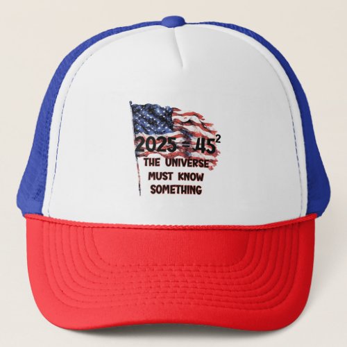 Americas flag FreedomPatriot Trucker Hat