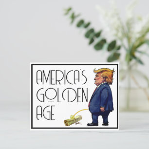 America's Golden Age Postcard