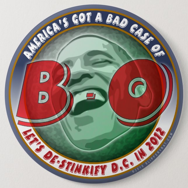 America's Got a Bad Case of... Button (Front)
