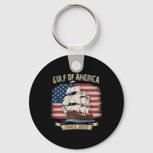Americas Gulf Mexico Presdent Trump Est 2025 Ameri Keychain