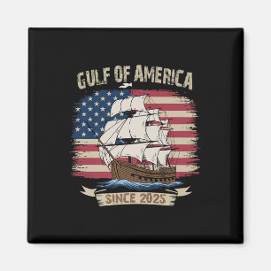 Americas Gulf Mexico Presdent Trump Est 2025 Ameri Magnet