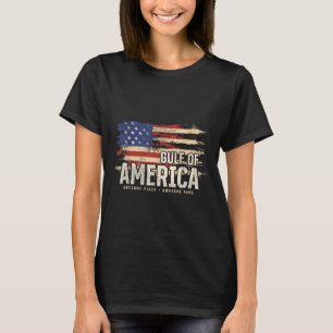 Americas Gulf Of Usa Grunge Patriotic  T-Shirt