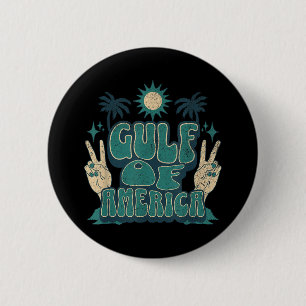 Americas Gulf Trump Mexico American President Trum Button