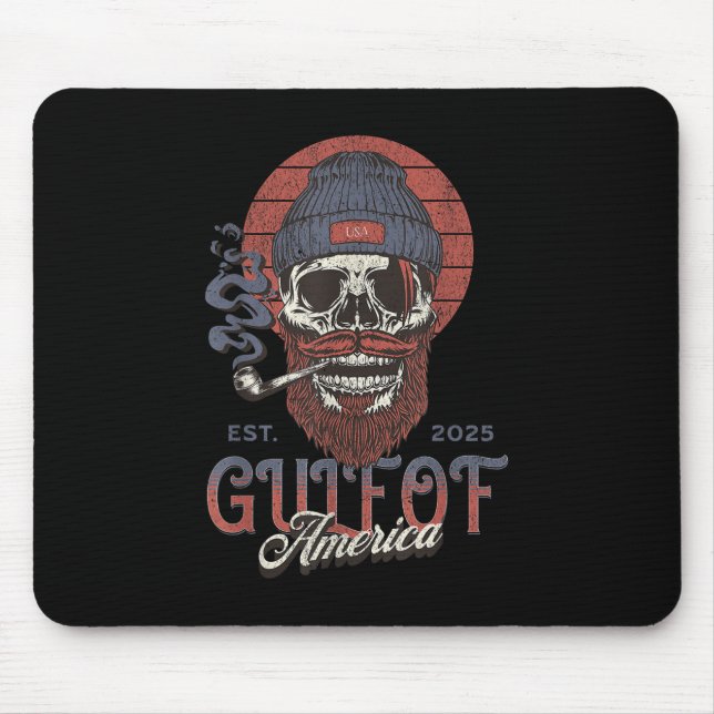 Americas Gulf Trump Mexico American President Trum Mouse Pad (Front)