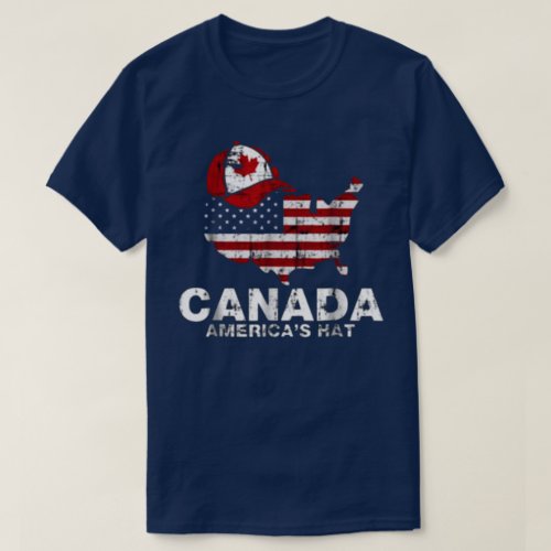 Americas Hat Canada Day T_Shirt