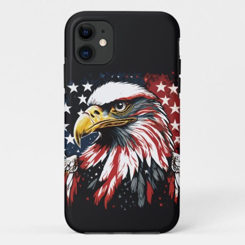 Americas Majestic Eagle iPhone 11 Case