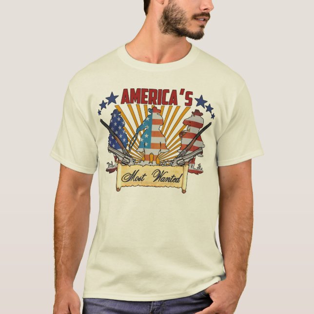 America's Most Wanted T-Shirt (Front)