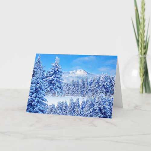 Americas Mountain Pikes Peak Thank You Card