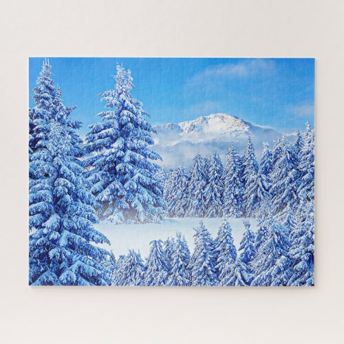 Americas Mountain Pikes Peak Thank You Card Poste Jigsaw Puzzle