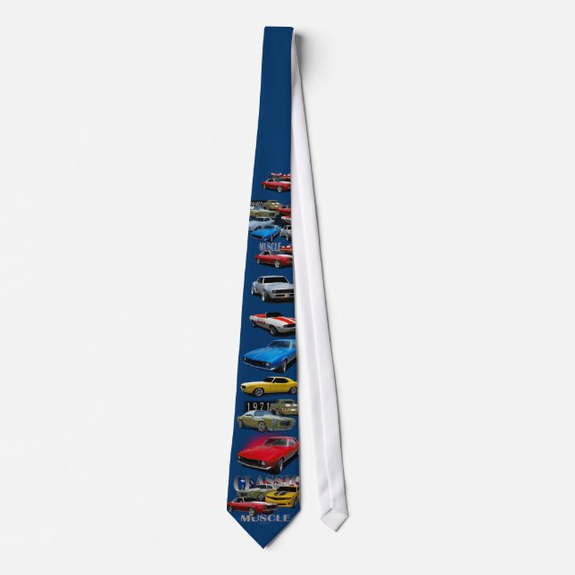 Americas  Muscle car Neck Tie (Front)