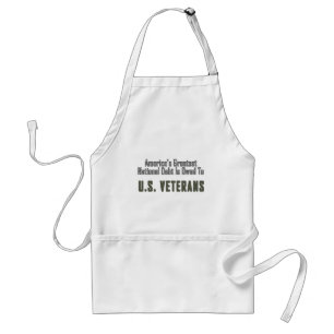 America's National Debt to Veterans Adult Apron