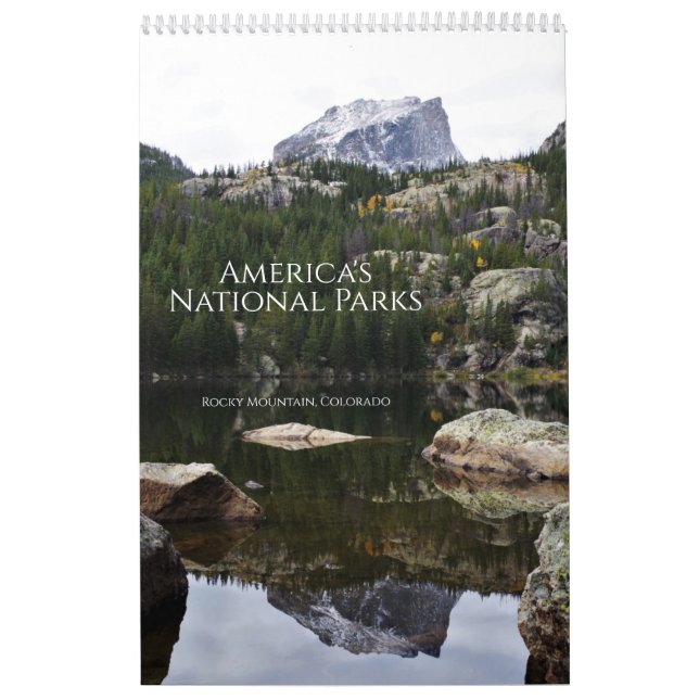 America's National Parks Calendar (Cover)