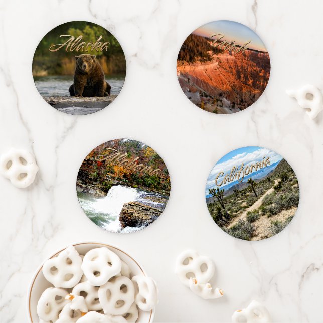 America's National Parks Coaster Set (In Situ)