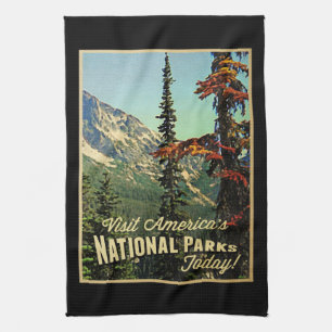 America's National Parks Kitchen Towel
