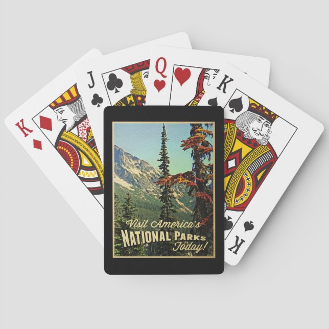 America's National Parks Poker Cards (Back)