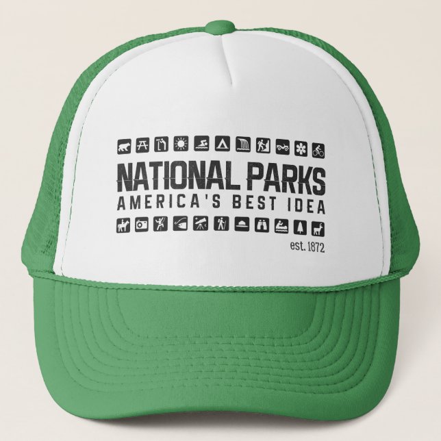 America's National Parks trucker hat (Front)
