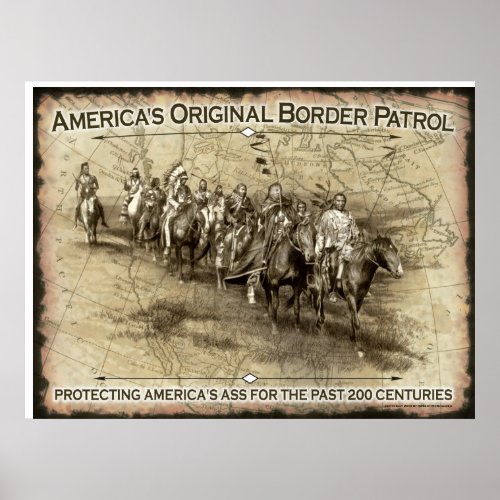 Americas Original Border Patrol Poster