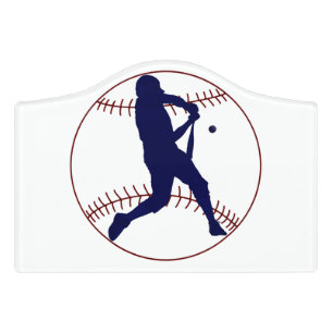 America's Pastime Door Sign