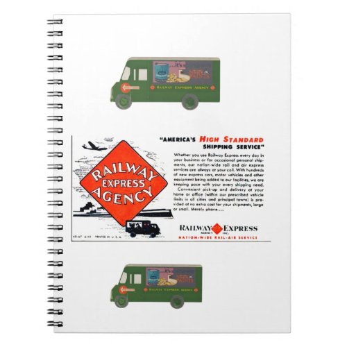 Americas  Railway Express             Notebook