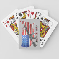 Americas Rifle MSR AR15 Game Night Poker Playing Cards